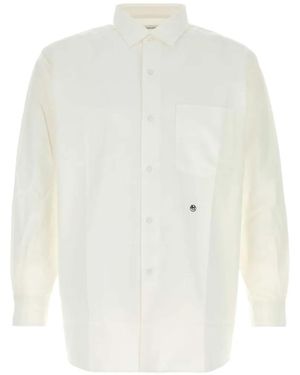Nanamica Pocket Logo Shirt - White