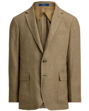 Polo Ralph Lauren Prince Of Wales Check Blazer - Green