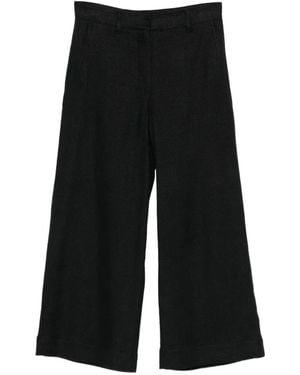 Max Mara Wide-Leg Pants - Black