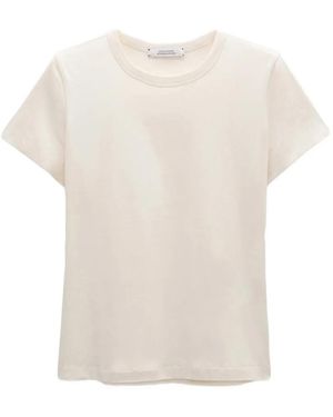 Dorothee Schumacher Crew Neck Short-Sleeve T-Shirt - White