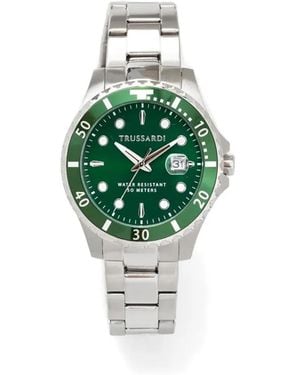 Trussardi シティ ライフ 42mm 腕時計 - グリーン