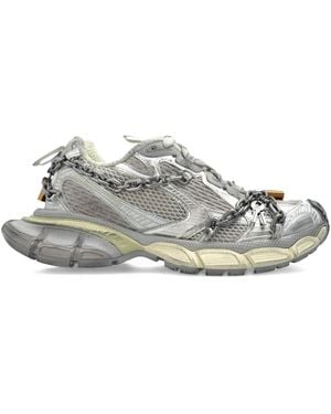 Balenciaga Chain-Embellished Trainers - Grey