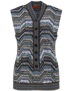 Missoni Knitted Jacket - Black