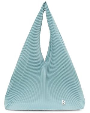 Repleat Mini Hobo Pleated Tote Bag - Blue