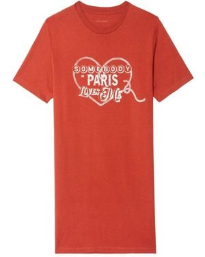 Zadig & Voltaire Dima Mini Dress - レッド