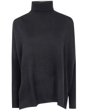 ABSOLUT CASHMERE Pullover Mit Rollkragen - Schwarz