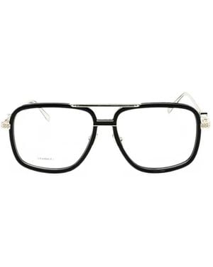 Philipp Plein Rock Superhero Pilot-Frame Glasses - Black