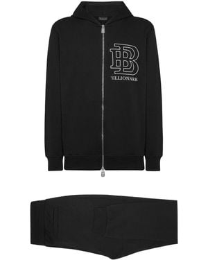 Billionaire Logo Jogging Set - Black