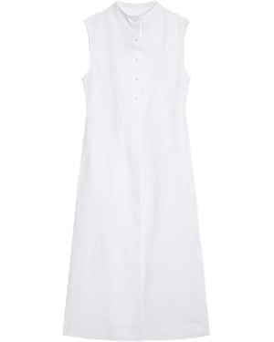 Loulou de Saison Cotton Shirt Dress - White