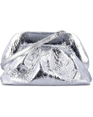 THEMOIRÈ Tia Pleated Clutch Bag - White
