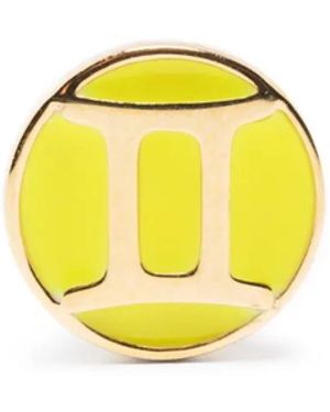 Maria Black Gemini Coin Charm - Yellow