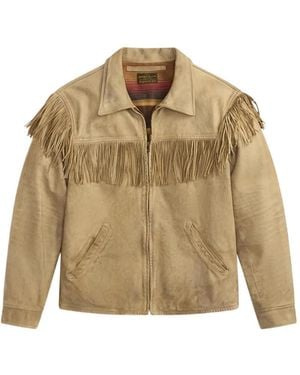 RRL Giacca Con Frange - Neutro