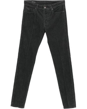 Emporio Armani Pantaloni A Coste - Nero