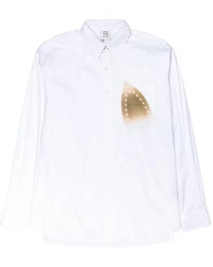 Vetements Iron-Print Shirt - White