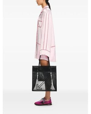 Off-White c/o Virgil Abloh Market Logo Tote Bag - White