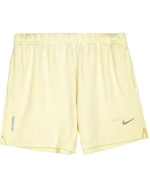 Nike X Nocta Cardinal Logo-Print Shorts - Natural
