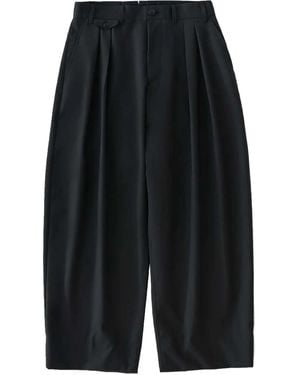 Studio Nicholson × Beams Cotton Trousers - ブラック