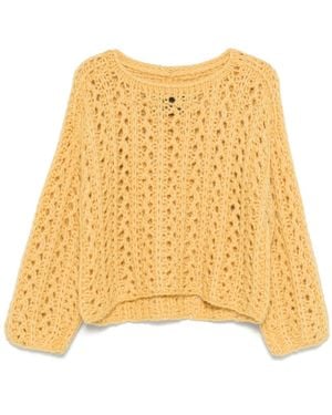 Iris Von Arnim Maglione A Maglia Spessa - Metallizzato