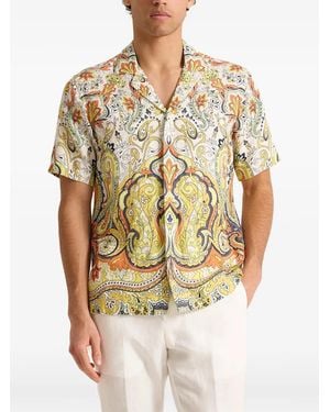 Orlebar Brown Maitan Linen Shirt - Natural
