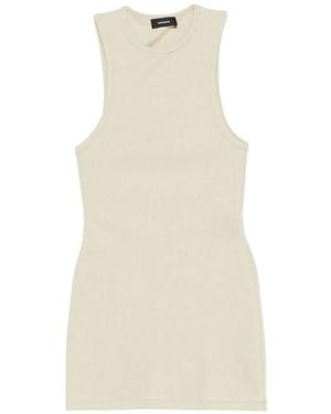 Wardrobe NYC Ribbed-Knit Tank Top - White