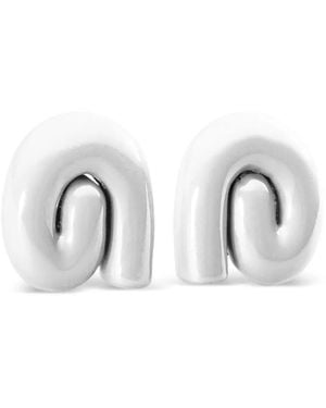 Uncommon Matters Boucles D'Oreilles Nimbus - Blanc