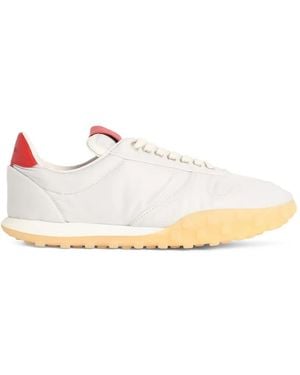 Jil Sander Leather Trainers - White