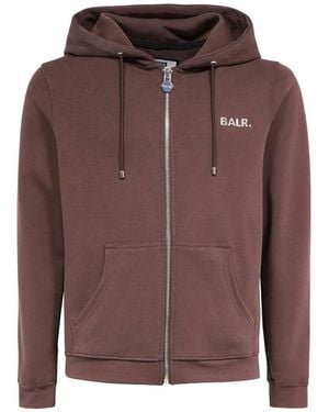 BALR ロゴ パーカー - ブラウン