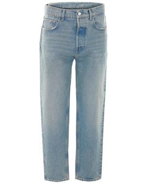 AMISH Jeremiah Faded-Effect Jeans - Blue