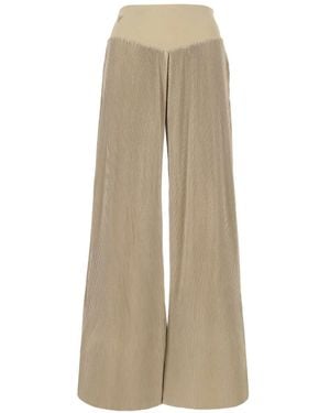 MACRON Chirsten Pleated Trousers - Natural