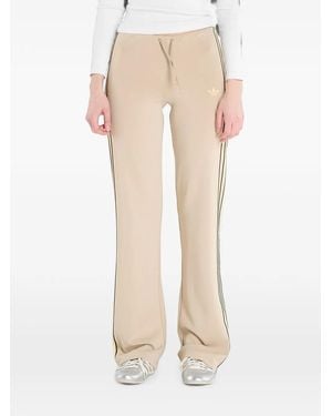 adidas Side-Stripe Track Pants - Natural