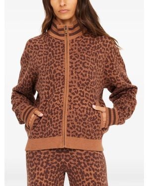 The Upside Maglione Malawi Margot Con Stampa - Marrone