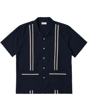 Universal Works Tropicana Pocket Shirt - Blue