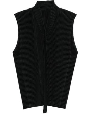 Homme Plissé Issey Miyake Monthly Colours September Top - Black