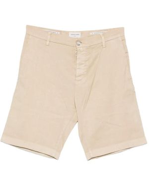 Jacob Cohen Logo-Patch Shorts - Natural
