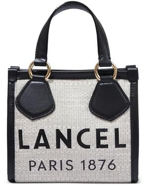 Lancel Summer Logo-Detail Tote Bag - White