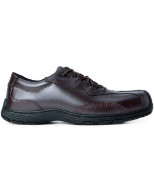 Dr. Martens Aurix 5I Lace-Up Leather Shoes - Blue