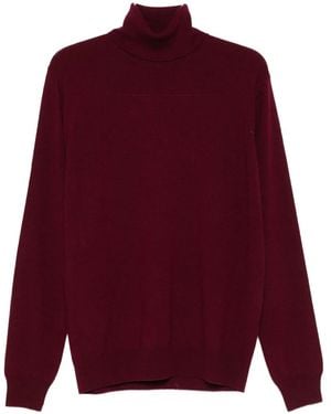 Corneliani Pull À Col Roulé - Rouge