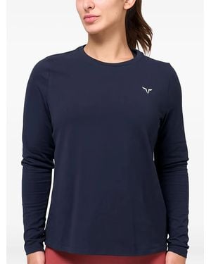 SQUATWOLF Langarmshirt Mit Logo - Blau