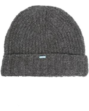 Alanui Finest Cashmere-Silk Beanie - Gray