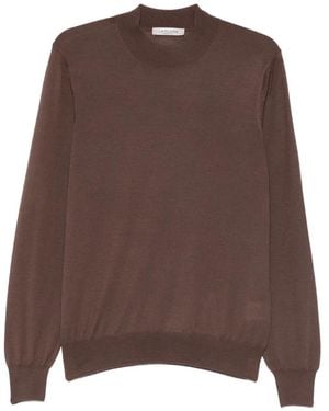 Fileria Wool Sweater - Brown