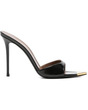 Giuseppe Zanotti Crystal-Embellished-Detail Sandals - White