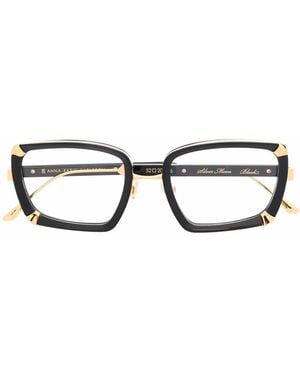 Anna Karin Karlsson Moon Square-Frame Glasses - Black