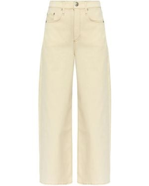 Rag & Bone Jean Ample Sofie À Taille Haute - Neutre
