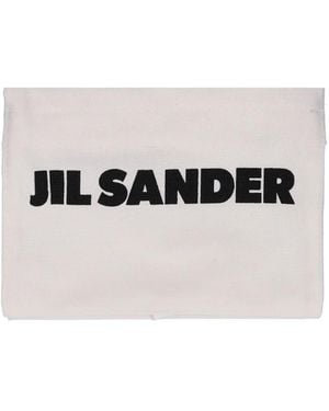 Jil Sander Porte-Cartes En Cuir - Natural