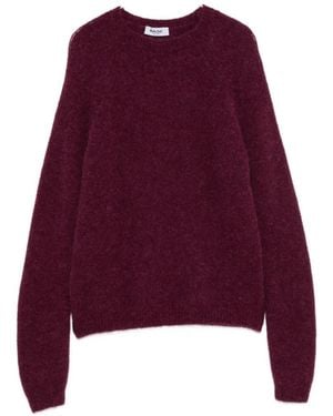 Base London Crew-Neck Sweater - Purple