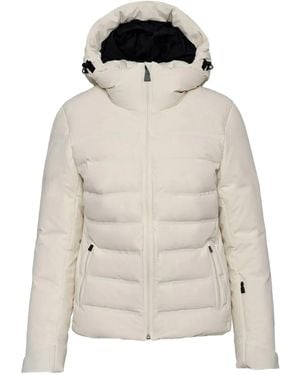 Aztech Mountain Nuke Suit Hooded Jacket - White