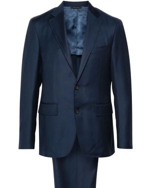 Canali Single-Breasted Suit - Blue