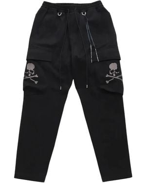 Mastermind Japan High Density Skull Cargohose - Schwarz