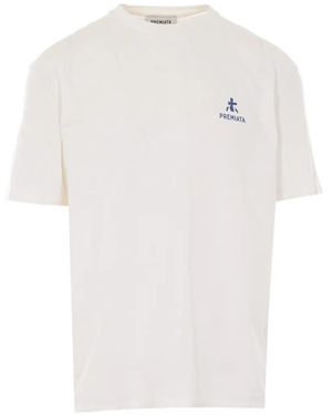 Premiata Chest Logo T-Shirt - White