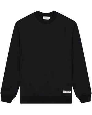 Laneus Graphic-Print Sweatshirt - Black